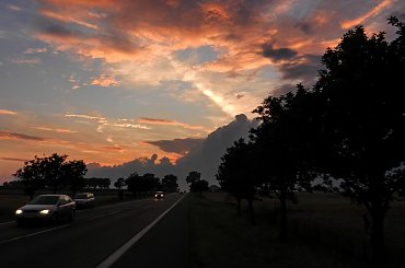 kołowa droga włóczykija #zachód #droga