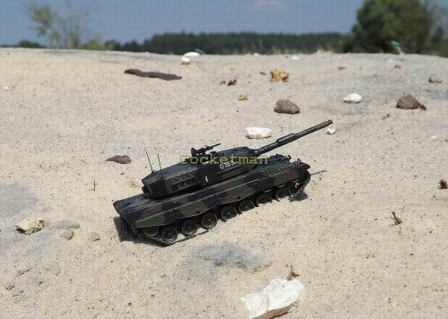 WOJSKO POLSKIE w skali 1:87 . czołg Leopard 2A4.