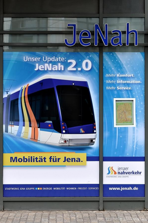 Jena, plakat #Jena #JeNah #plakat #Solaris #tram #Tramino