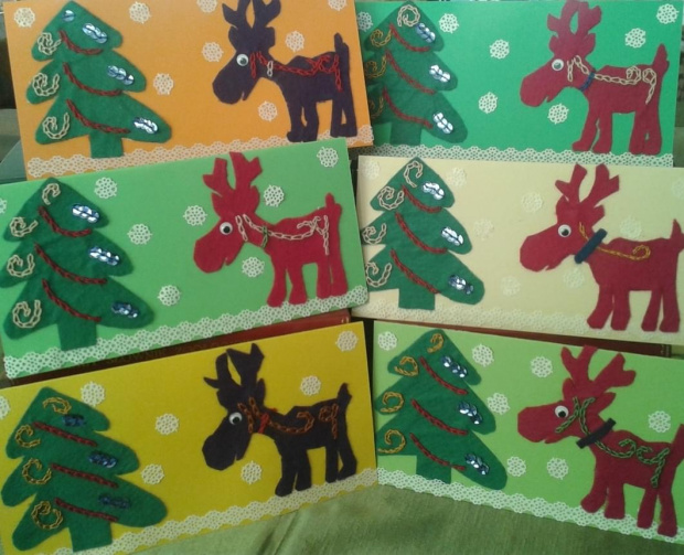 kartki świąteczne #cardigan #etui #kalinka #KartkiŚwiąteczne #kolczyki #szydełko