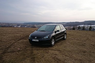 #Auto #Czarny #Diesel #HDi #Motoryzacja #Peugeot