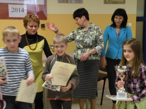 Mistrzostwa Województwa Kujawsko-Pomorskiego Szkół Podstawowych w Warcaby Klasyczne 2014 - SP nr 3 Toruń, dn. 19.03.2014r.