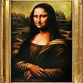 Leonardo da Vinci - Mona Lisa - Große Meister-47x37cm Ölgemälde Handgemalt Leinwand Rahmen-Sygniert.cena 59,99 euro. wysylka 0 euro. malowany recznie