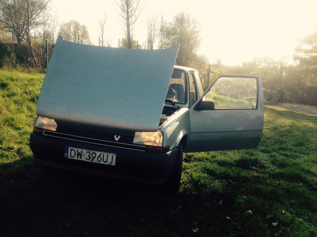 W dzień po zakupie :) coś około 11.09.2014 #Renault5