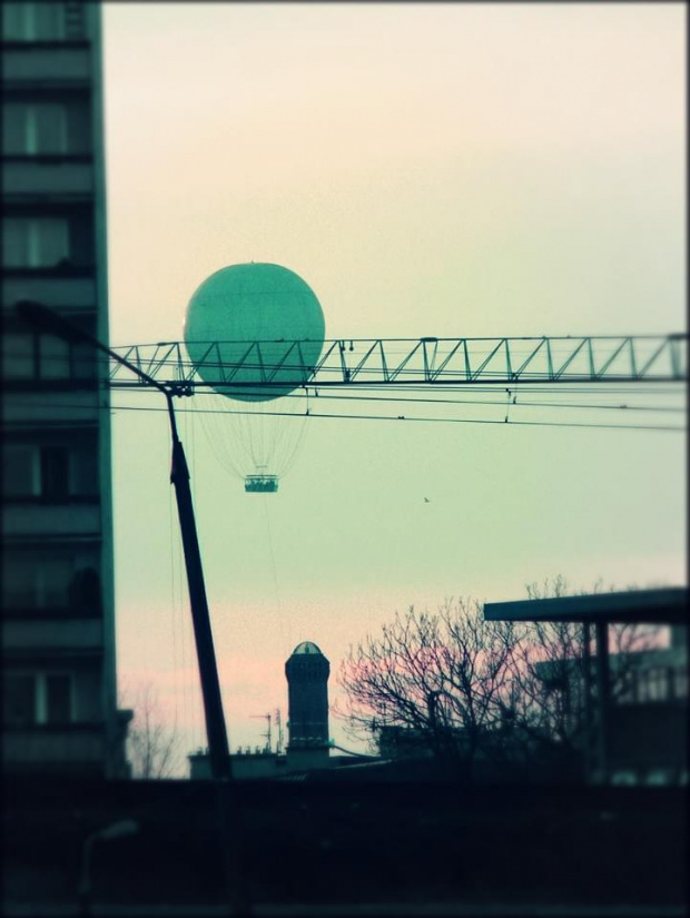 wersja industrialna widoku na krakowski balon :)