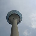 wieża widokowa w Düsseldorfie-byłam na wysokości 168 m